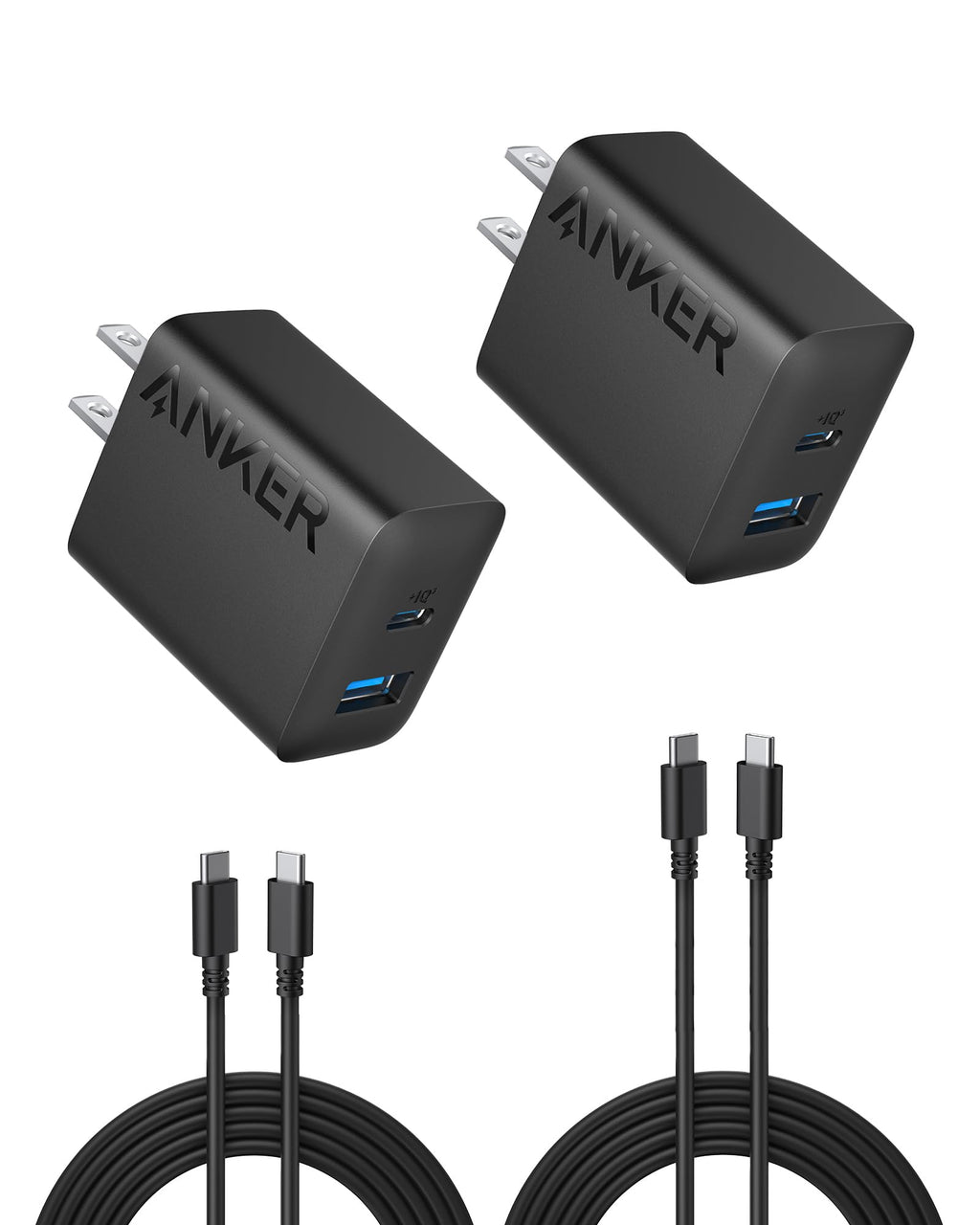 Refurbished 20W Fast Wall Charger (2-Pack)